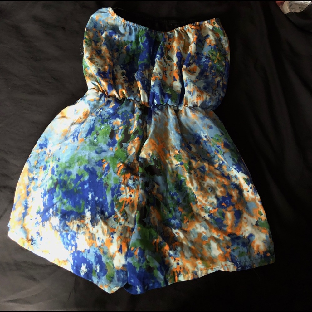 Multicolored romper